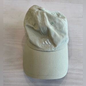 Adidas ponytail hat light sage green